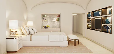 Inside one of the rooms at the property