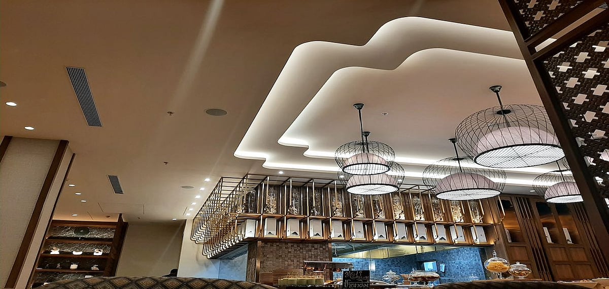 Interactive buffets and global cuisines are on offer at the restaurant