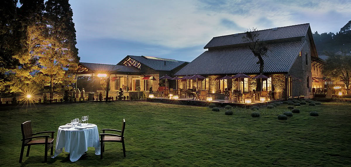 The exteriors of The Tamara Kodai