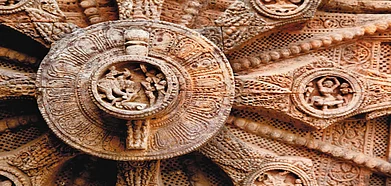 A glimpse from the Konark Sun Temple in Odisha