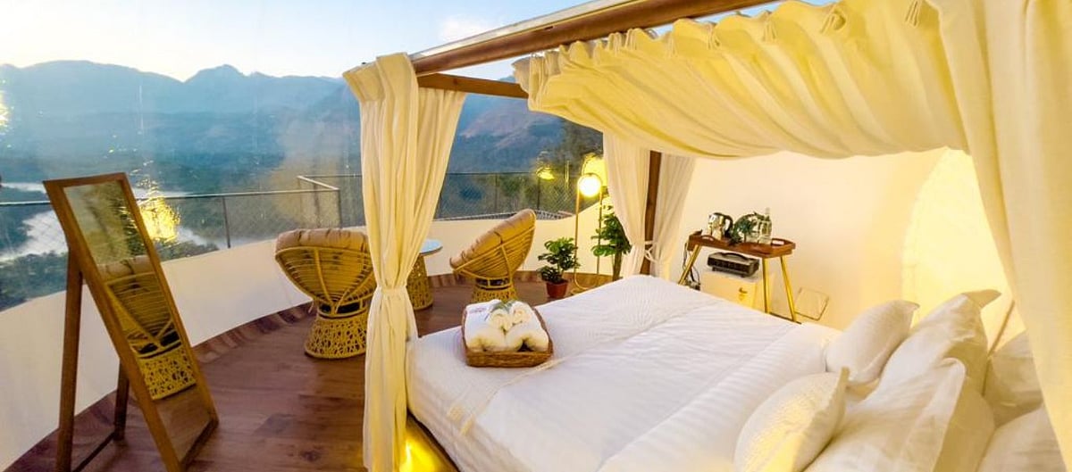Bubble Glamping in Munnar. Photo Credits EcoResorts