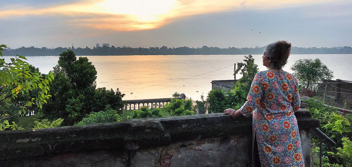 The view of the Ganga