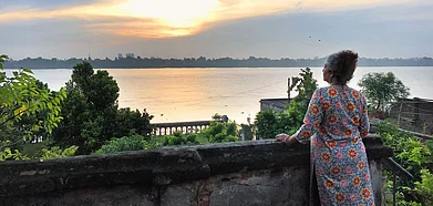 The view of the Ganga