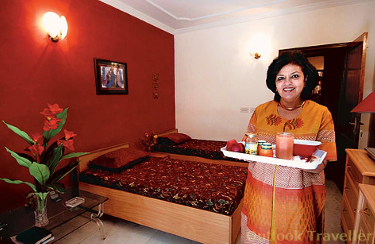 The duplexe heritage studio at the Lemon Tree Amarante Beach resort in Goa