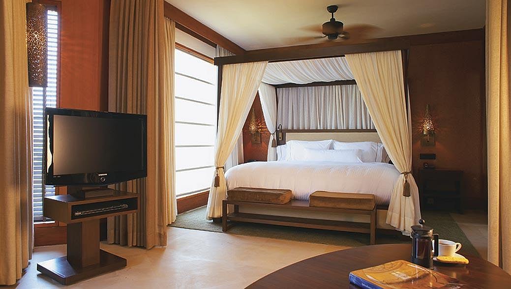 One of the guest rooms at Westin Sohna-Gurgaon Resort and Spa