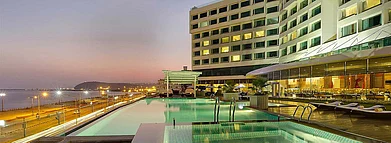 Novotel Varun Beach is Visakhapatnams largest hotel