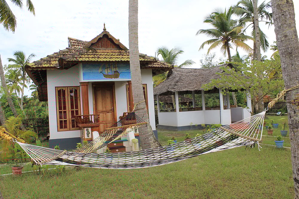Shutterstock : A beautiful homestay in Kerala