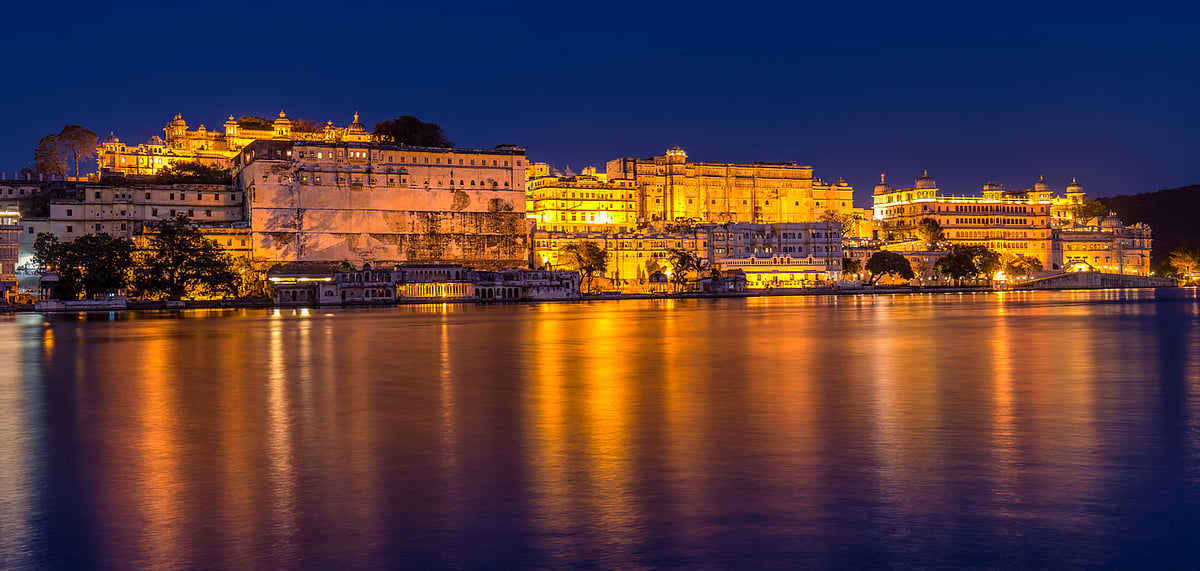 The Taj Lake Palace on Lake Pichola, Udaipur