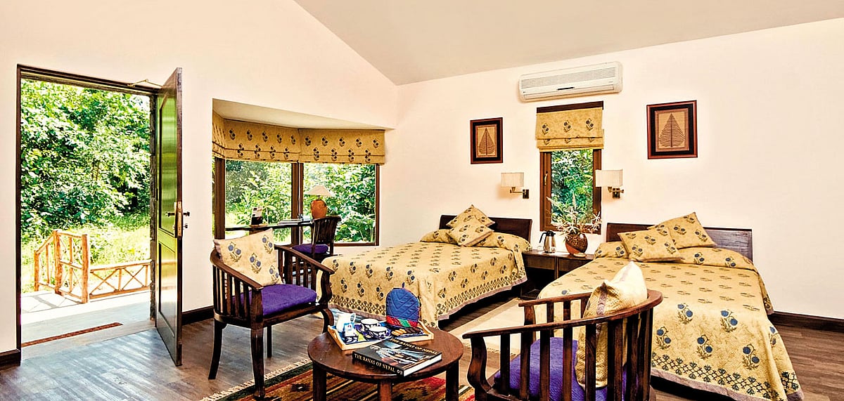 Singinawa : The Singinawa Jungle Resort provides all amenities in its 12 lodges and 2 bungalows