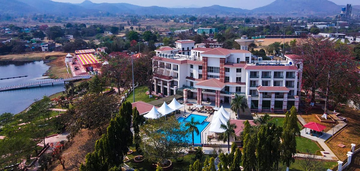 The program included the Research and Innovation Initiative Gathering and a visit to the Patratu Lake Resort in Kodram. Photo Credits Aditya Jha