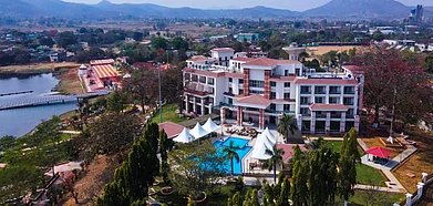 The program included the Research and Innovation Initiative Gathering and a visit to the Patratu Lake Resort in Kodram. Photo Credits Aditya Jha