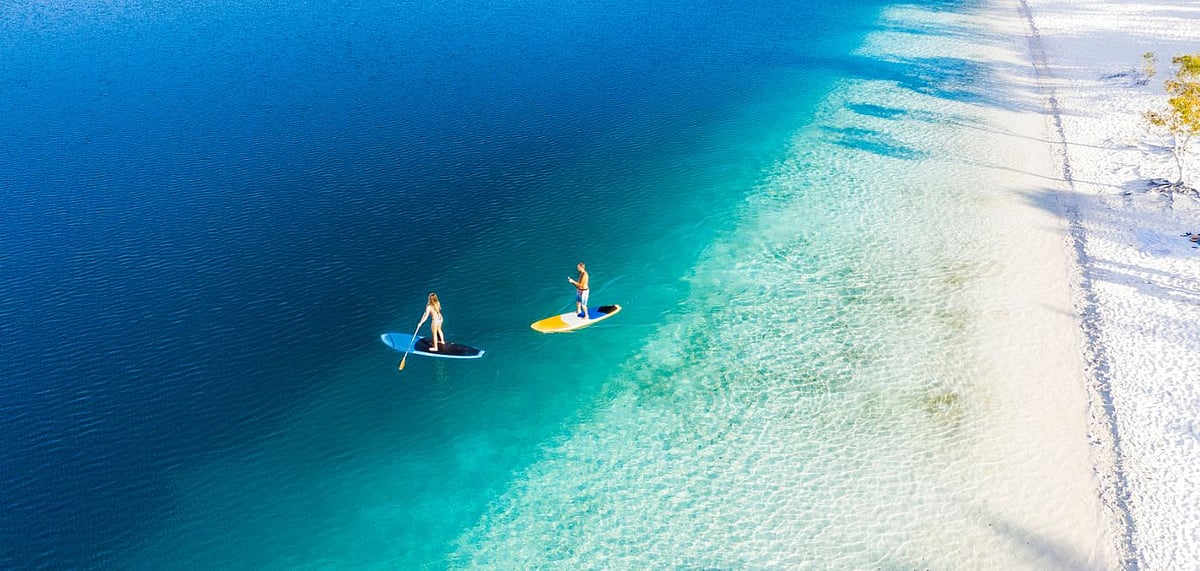 Kgari Island is a mesmerizing destination that captivates visitors with its unique blend of natural wonders. Photo Credit Deposit Photos