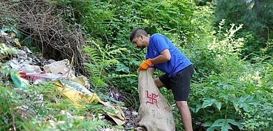 Pradeep Sangwans Healing Himalayas Foundation has been cleaning up villages since 2016