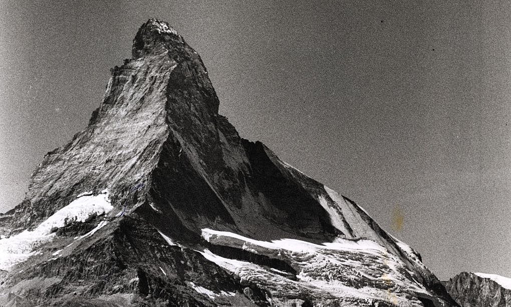 The ascent of the Matterhorn, 1865