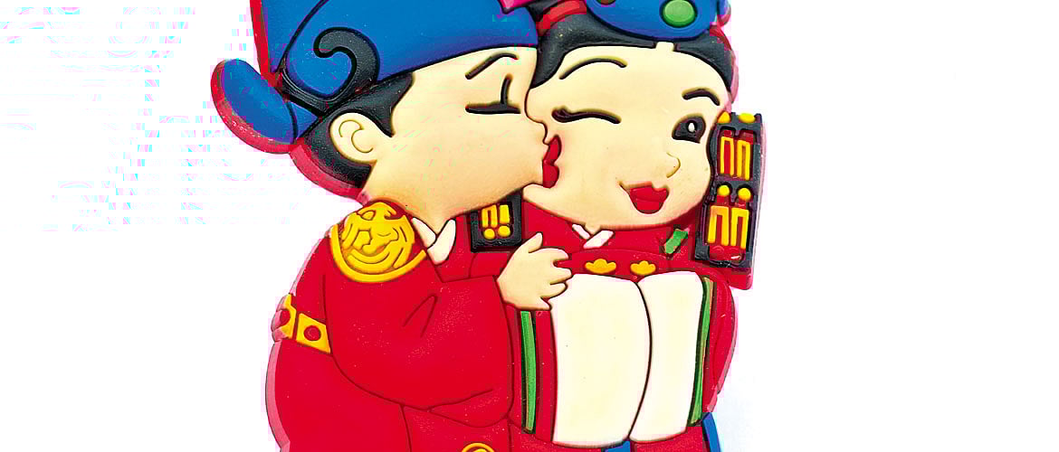 Souvenir Happy in Hanboks