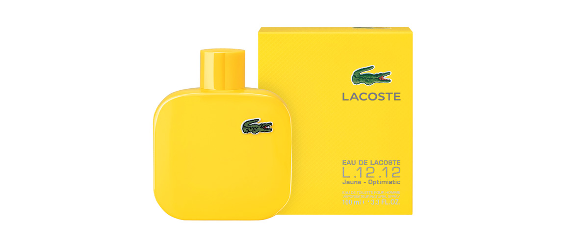 Travel Gear Eau de Lacoste L.12.12 Yellow