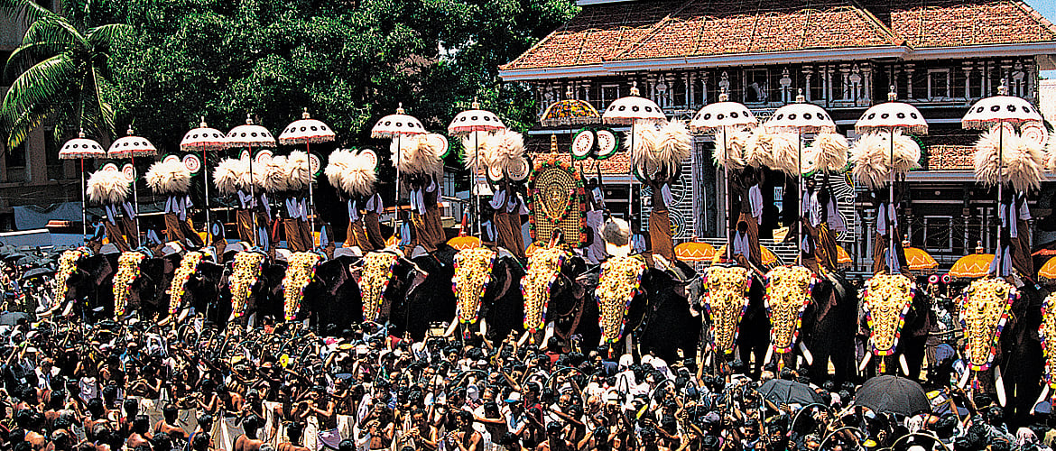 Kerala The Thrissur Pooram