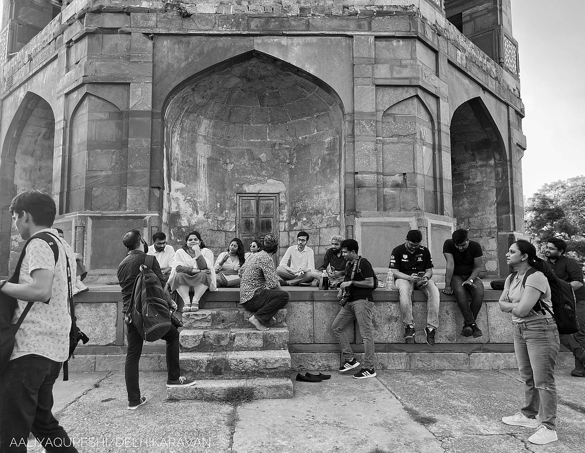 Explore Delhi like a local with heritage walk organisers. Credit Delhi Karavan