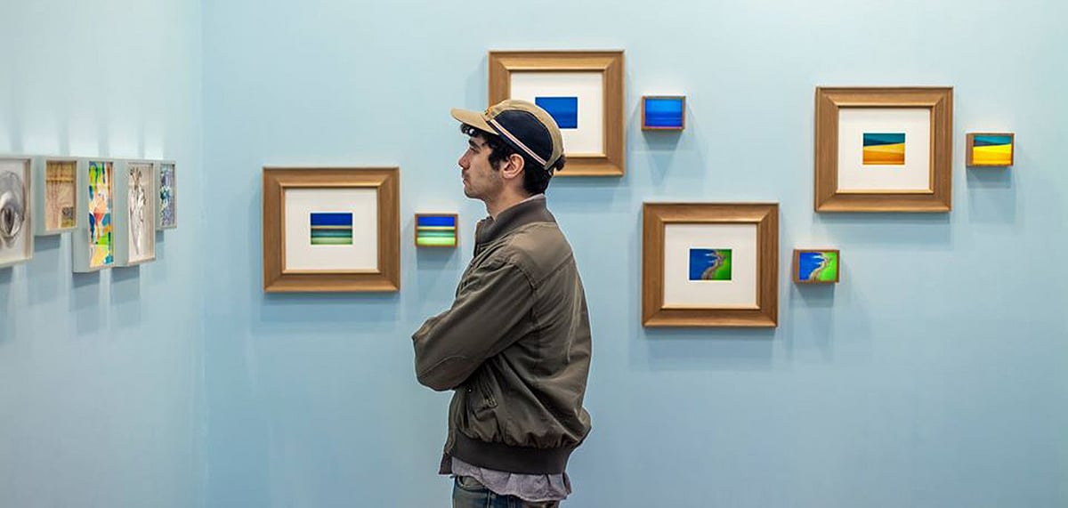 A past edition of India Art Fair