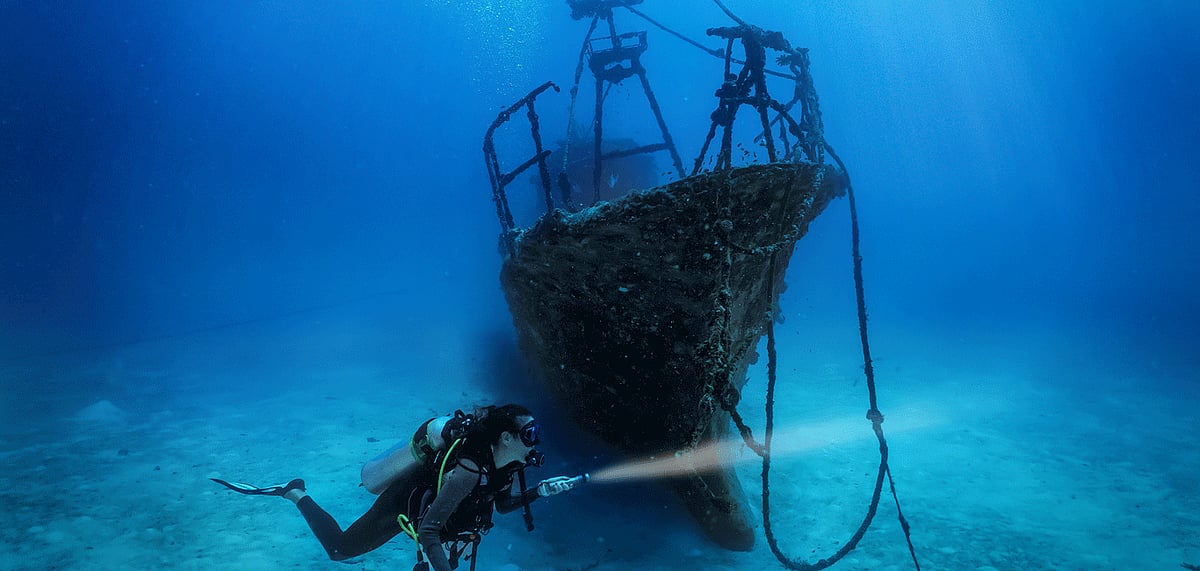 A sunken shipwreck (Representative Image)