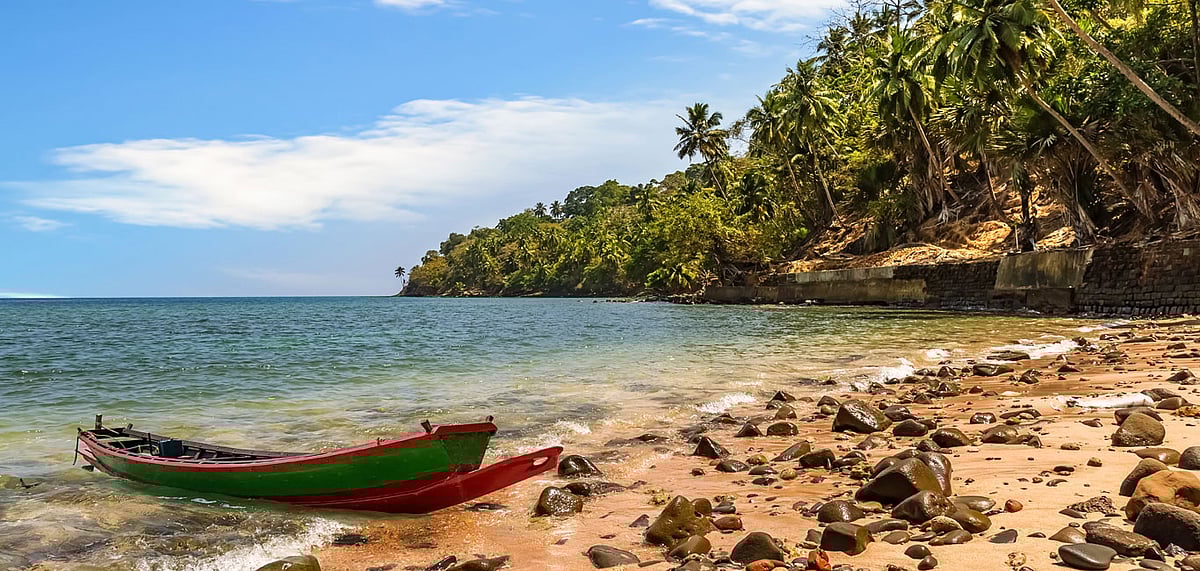 A view of Ross Island