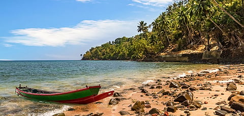 A view of Ross Island