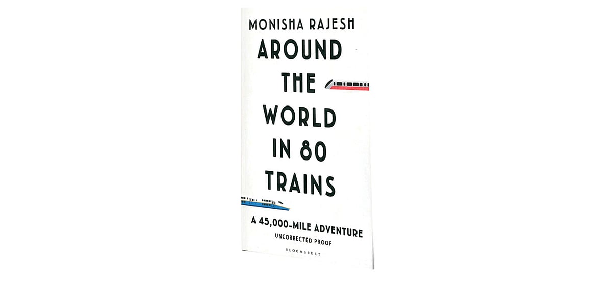 The cover of Around the World in 80 Trains