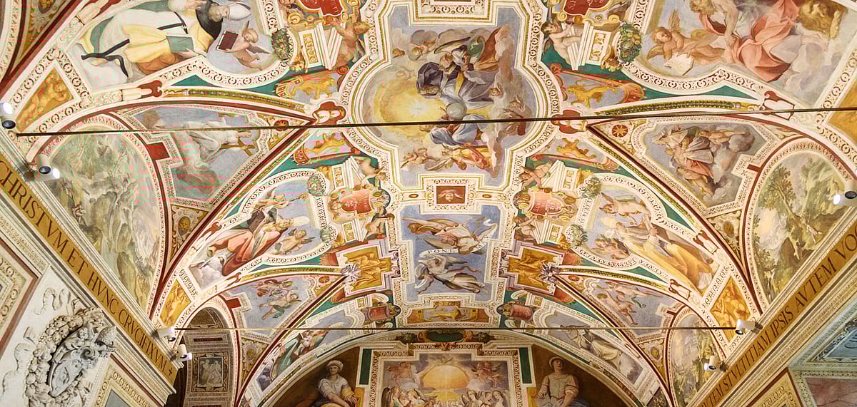 Artwork at the Scala Sancta