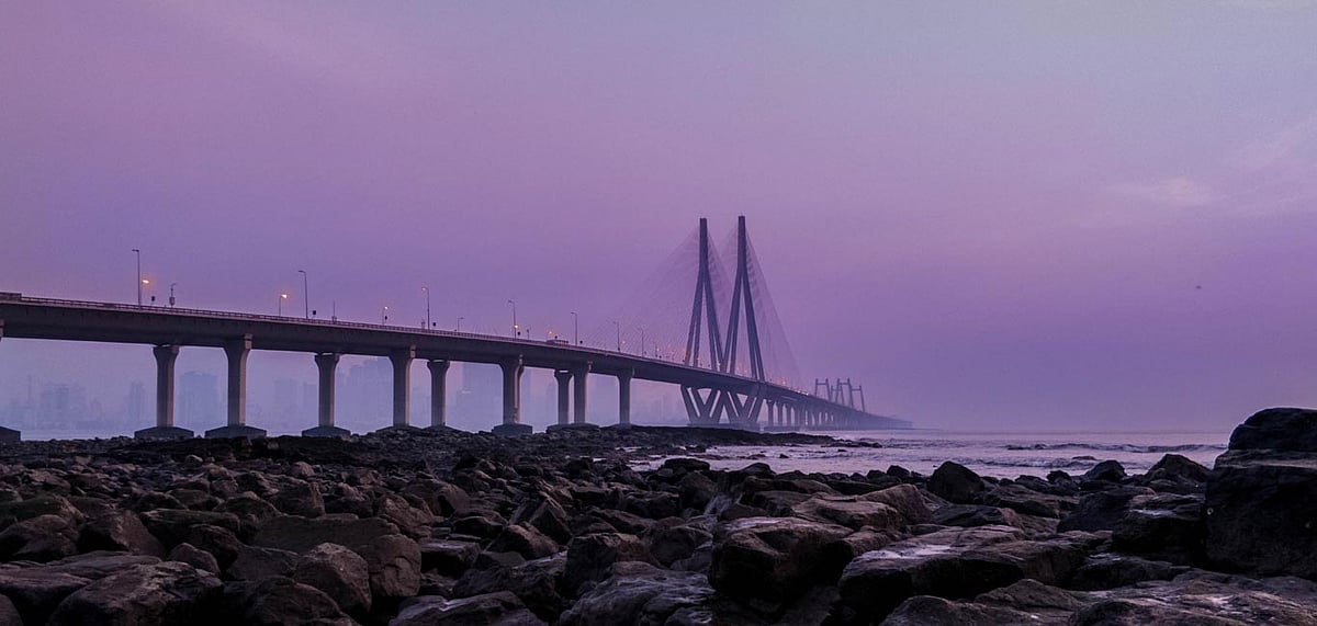 Shutterstock : The Bandra-Worli Sea Link in Mumbai