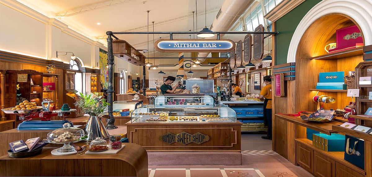 Bombay Sweet Shop, which opened in Byculla in March, reimagines Indian sweets