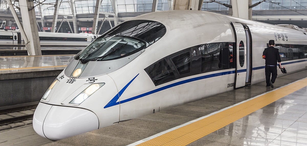 Representative Image China launches worlds fastest driverless bullet train