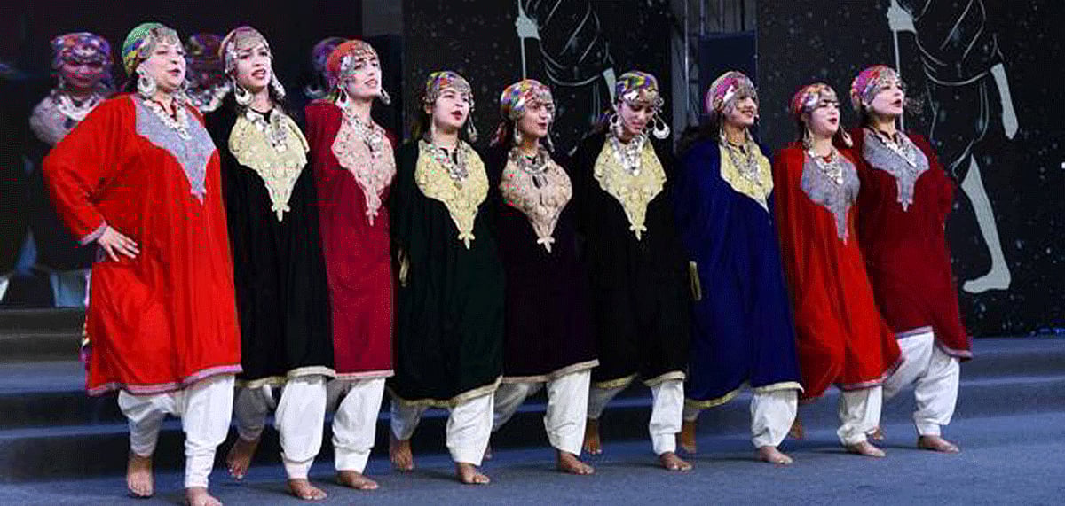 Cultural performances from various parts of the country