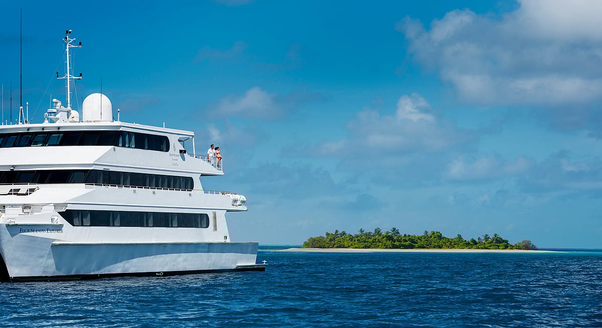 On a Four Season Explorer cruise through the Maldives