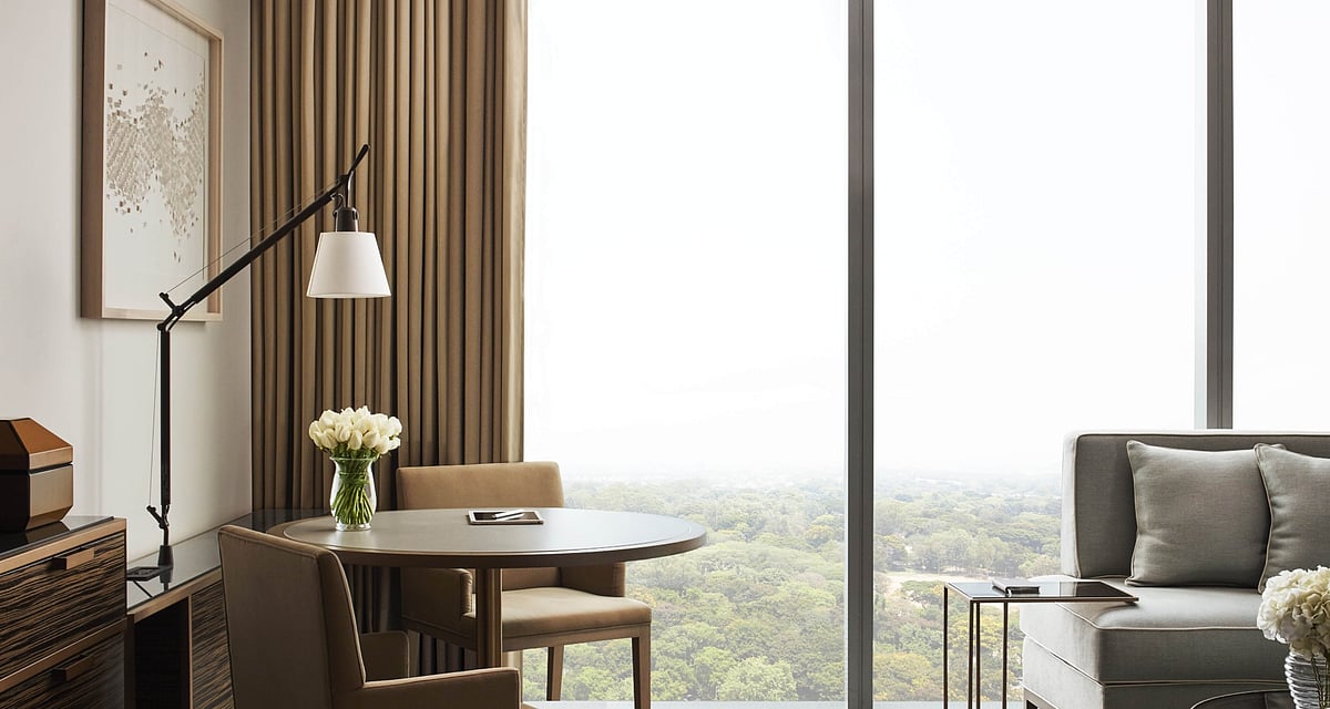 A room at the new Four Seasons Bengaluru