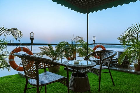 The deck on Polo Floatel