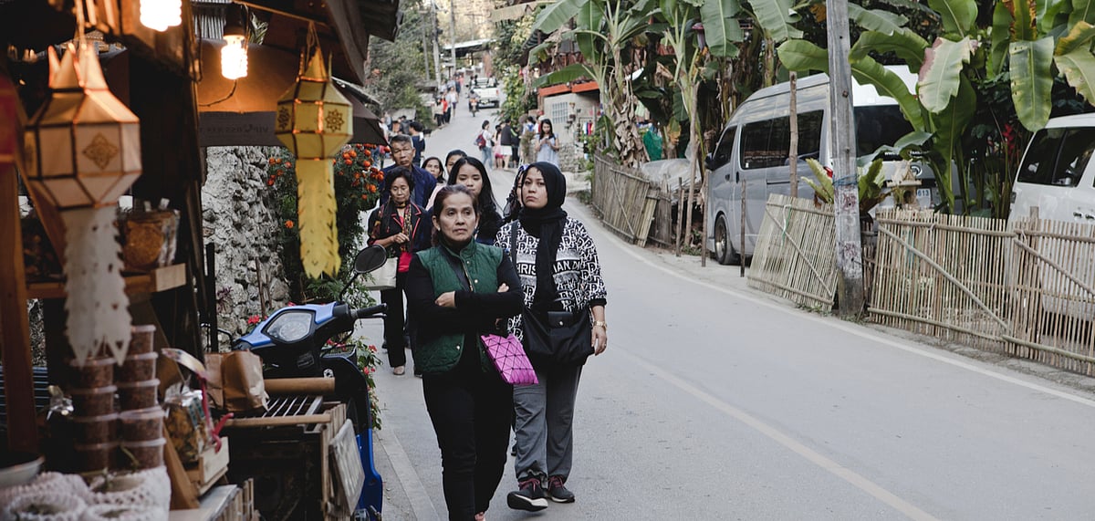 Mae Kampong village in Thailand is known for its traditional homestays