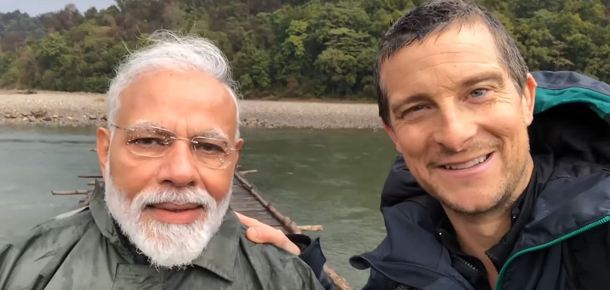 Incredible India takes on a wildlife theme inspired by Narendra Modis Man vs Wild episode