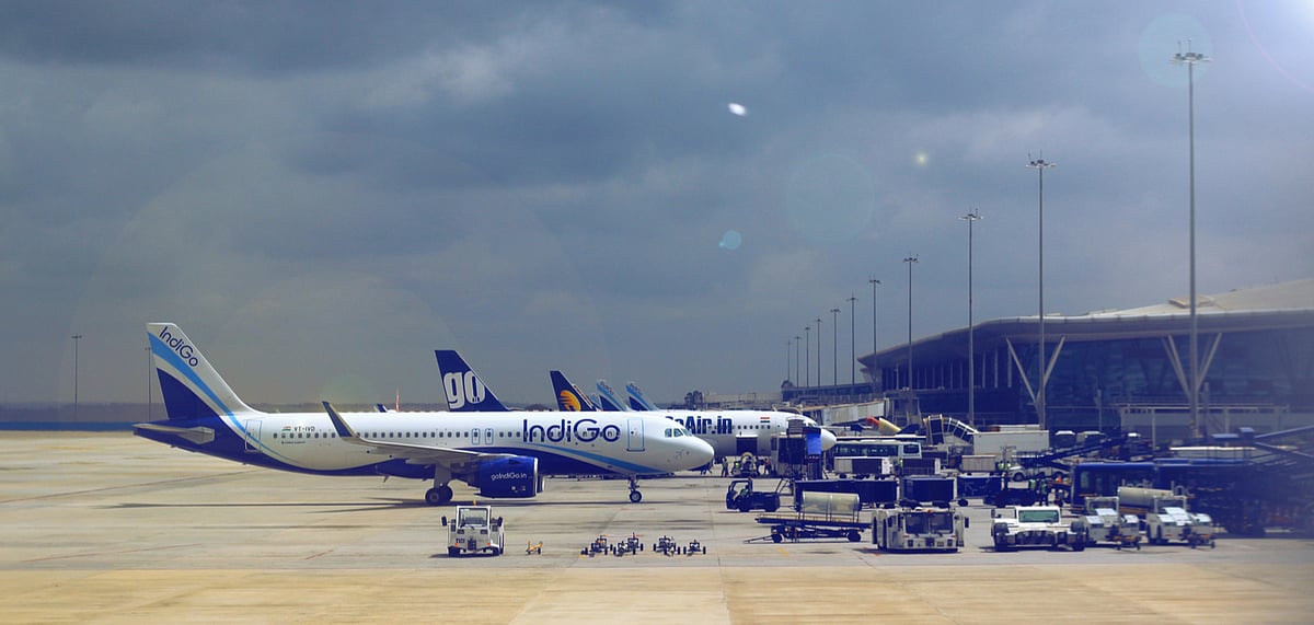 Shutterstock : An IndiGo aircraft/Representational