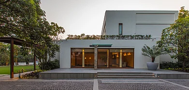 A view of the Manor Hotel