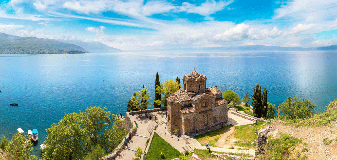 One of Macedonias most recognised landmarks - Jovan Kaneo church