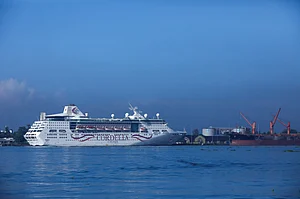The Lakshadweep islands is the next destination of the liner