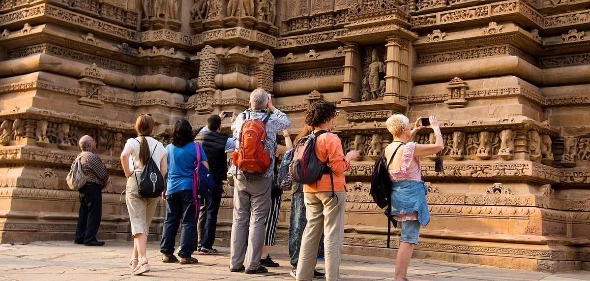 Konark is one of the sites most visited by foreign tourists in India