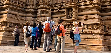 Konark is one of the sites most visited by foreign tourists in India
