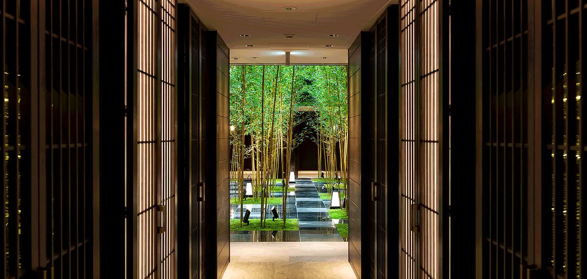 The lobby of MGallery Kyoto
