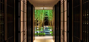 The lobby of MGallery Kyoto