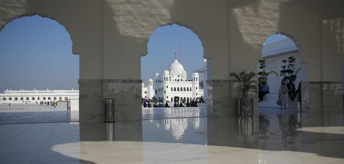 The gurudwara in Pakistan