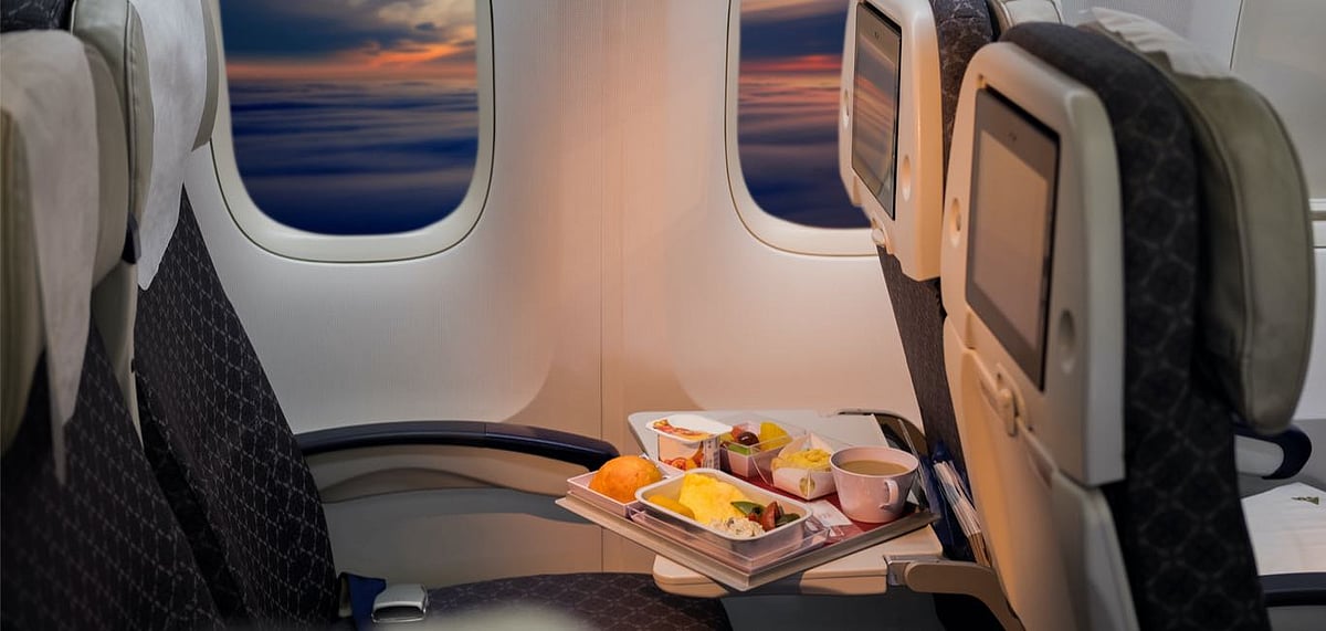 Representative Image In-flight meals are now available at home
