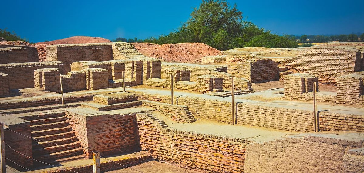 Ancient swimming pool in Mohenjo-daro
