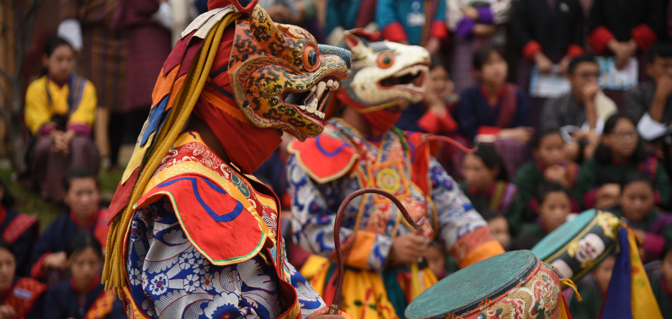 A performance at the Mountain Echoes festival