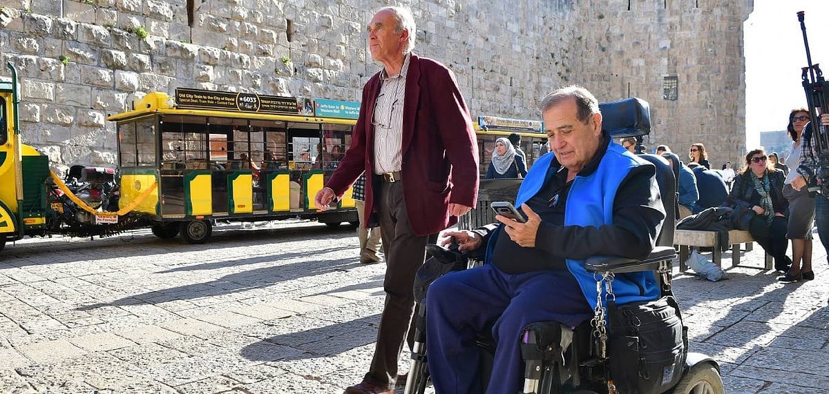 The Old City in Jerusalem is now disabled friendly